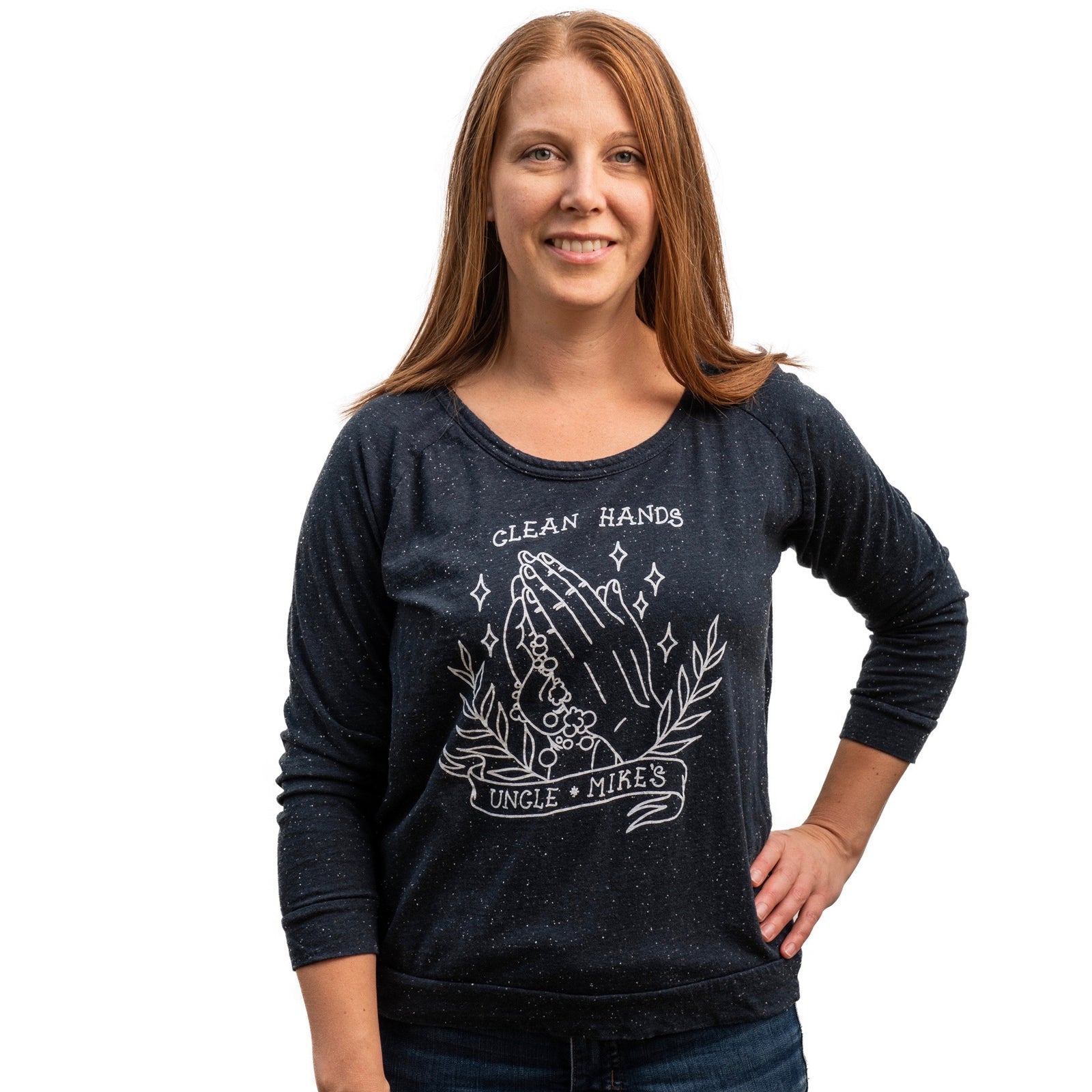 Clean Hands Slouch Crew