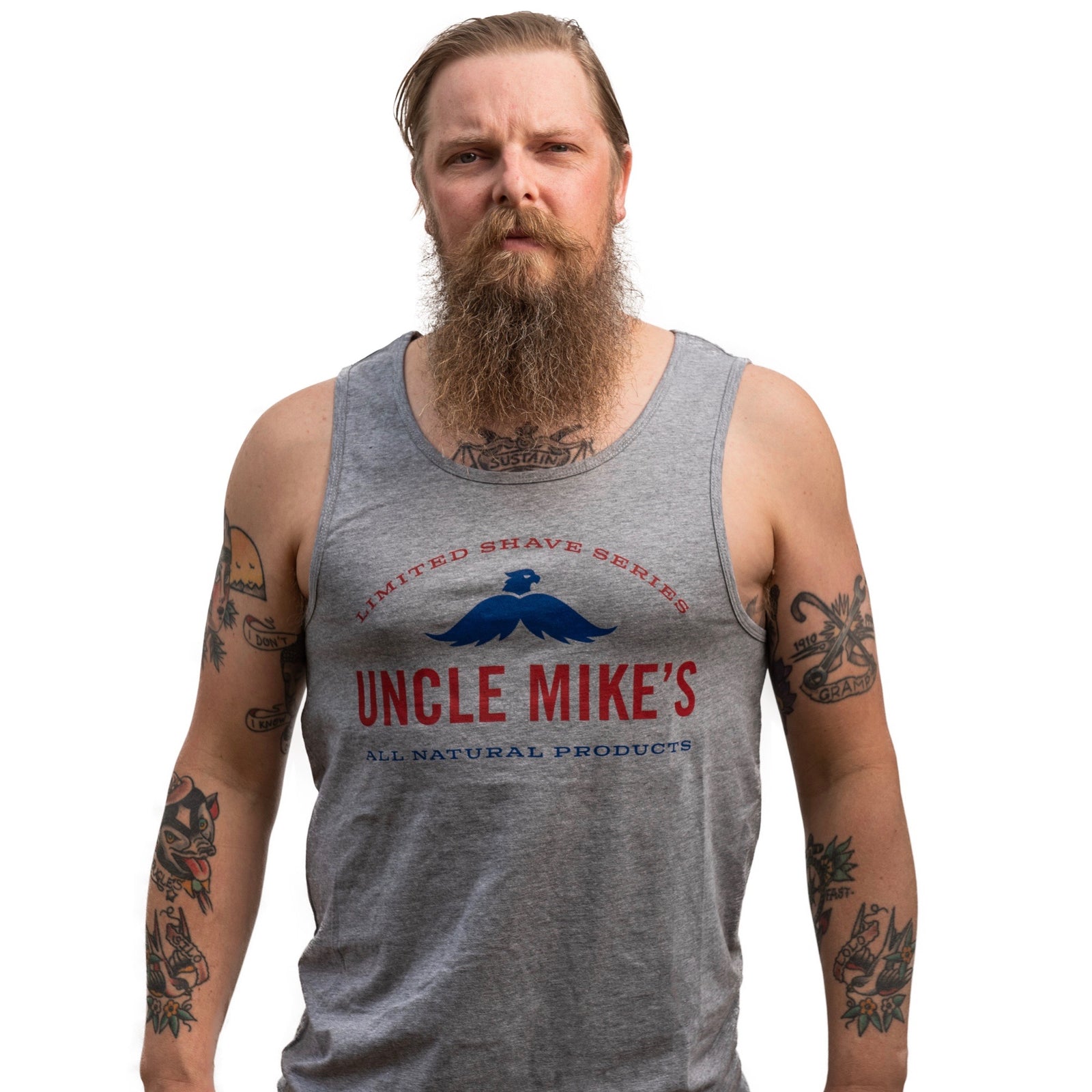 Mustache Eagle Tank Top