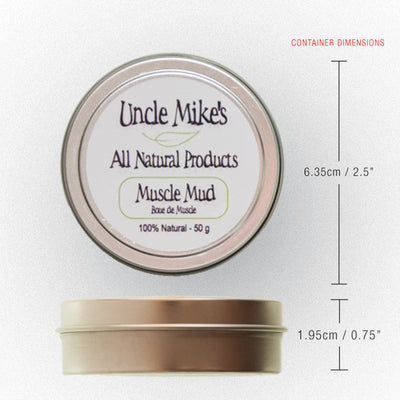 Uncle Mike's Muscle Mud Container Weight & Dimensions
